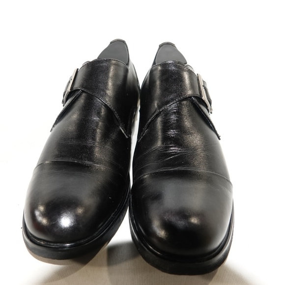 Calto G50326 Sz 8 M Black Monk Strap Mens B7 A9 main image 4